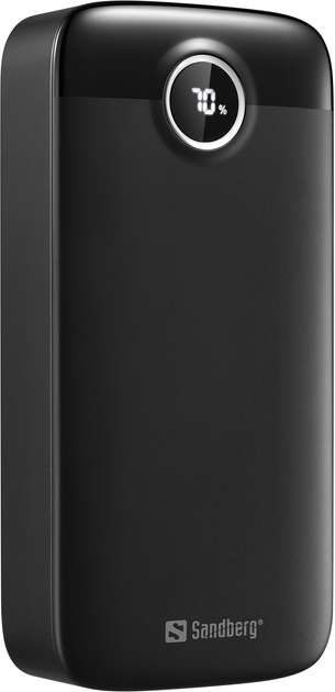 Powerbank Sandberg SemiSolidState 20000 mAh Black (5705730421495) - obraz 2