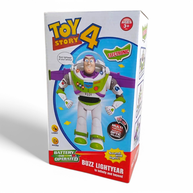 Фигурка Базза Лайтера из мультфильма История игрушек 25 см. Buzz Lightyear Toy Story - Фото 4 Фигурка Базза Лайтера из мультфильма История игрушек 25 см. Buzz Lightyear Toy Story - изображение 4