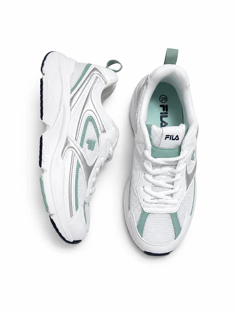 Женские кроссовки FILA Sneaker белые с вставками, размер 39 (4069139277253)(25см) - Фото 8 Женские кроссовки FILA Sneaker белые с вставками, размер 39 (4069139277253)(25см) - изображение 8