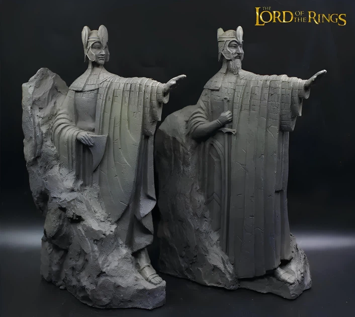 Статуэтка Столпы Аргоната. Скульптура Ворота королей 15 см. Столпы Argonath. Исильдур и Анарион (2шт.) - Фото 7 Статуэтка Столпы Аргоната. Скульптура Ворота королей 15 см. Столпы Argonath. Исильдур и Анарион (2шт.) - изображение 7