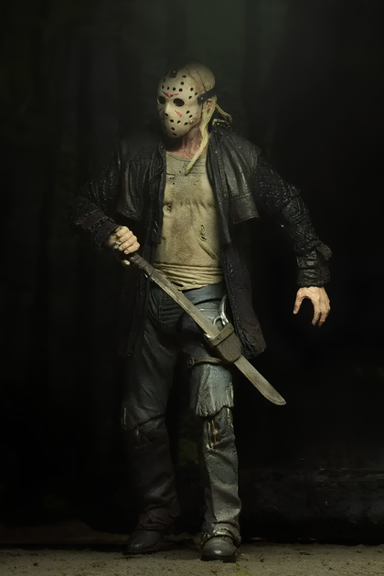 Фигурка Jason Voorhees Friday the 13th 18 см, более 25 точек артикуляции, аксессуары, коробка - изображение 8