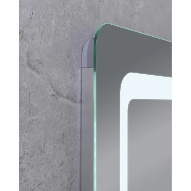 Дзеркало для ванної кімнати Mixxus Twee MR09-50x80-REVERSE 500x800 прямокутне, з LED-підсвічуванням та антизапотіванням (MI6930) - зображення 6
