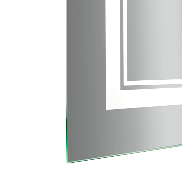 Дзеркало для ванної кімнати Qtap Cardinal 1000x800 прямокутне, з LED-підсвічуванням (QT0478C10080) - зображення 2
