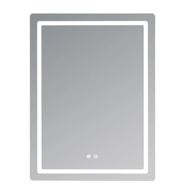 Дзеркало для ванної кімнати Qtap Mideya MI2 800x600 прямокутне, з фронтальною LED-підствідкою (QT2078F6080) - зображення 3