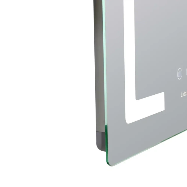 Зеркало для ванной комнаты Lidz Kubis KU2 800x500 прямоугольное, с фронтальной LED-подсветкой (LD78LF936508048448) - изображение 8