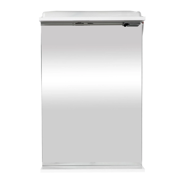 Зеркало для ванной комнаты Aqua Rodos Уно 740x500 прямоугольное, с подсветкой (АР000084263) - изображение 2