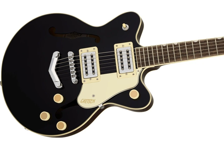 Електроакустична/напівакустична гітара GRETSCH G2655 STREAMLINER CENTER BLOCK JR. DOUBLE-CUT WITH V-STOPTAIL BLACK - зображення 3