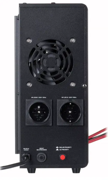 Інвертори напруги Volt Polska SINUS PRO 2000 W 24/230V 1400/2000W із зарядкою Гібридний перетворювач - зображення 3