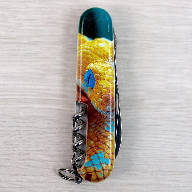 Нож Victorinox Mountaineer Animal Yellow (1049-Vx13743.7_F1050pw) - Фото 12 Нож Victorinox Mountaineer Animal Yellow (1049-Vx13743.7_F1050pw) - изображение 12