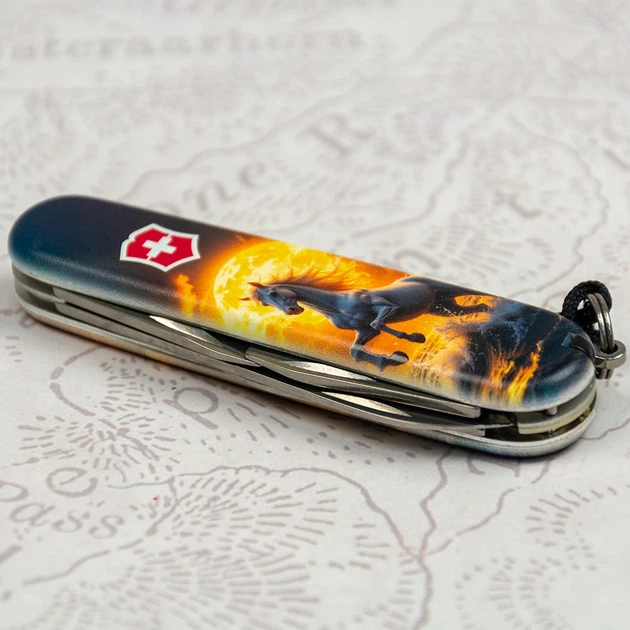 Нож Victorinox Spartan Zodiac Конь Orange/Grey (1049-Vx13603.7_Z5230pk) - изображение 13