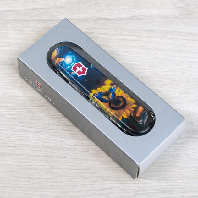 Нож Victorinox Huntsman Ukraine Mat Gloss Синий/Желтый (1049-Vx13713.3_T3240pw) - изображение 5