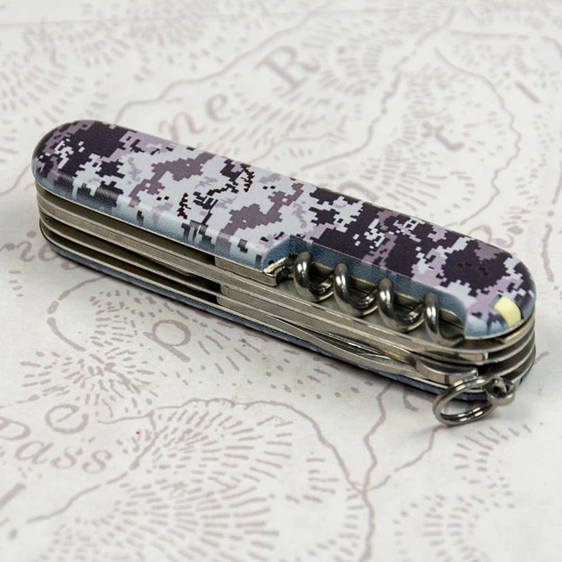 Нож Victorinox Huntsman Army Grey Camo (1049-Vx13713.3_W3943p) - изображение 12