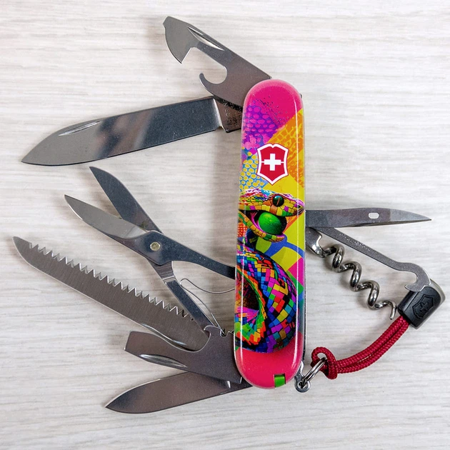 Нож Victorinox Huntsman Zodiac Змея Multi Color (1049-Vx13713_Z4300pk) - изображение 8