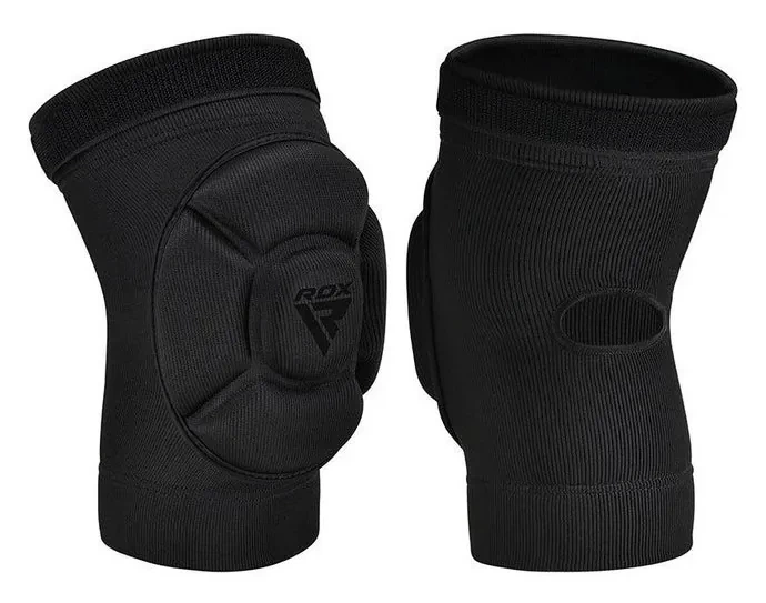Наколінники спортивні RDX Hosiery Knee Foam K5 Black/Black S (пара) (S (пара)) - зображення 2