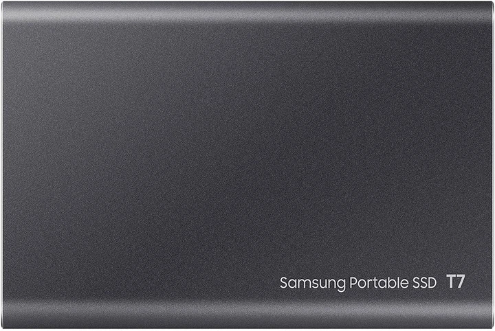 Портативний SSD Samsung T7 1TB USB 3.2 Type-C Grey (MU-PC1T0T/WW) - Фото 2 Портативний SSD Samsung T7 1TB USB 3.2 Type-C Grey (MU-PC1T0T/WW) - изображение 2