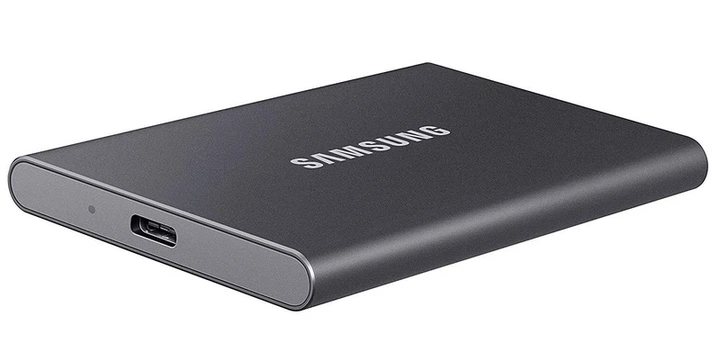 Портативний SSD Samsung T7 1TB USB 3.2 Type-C Grey (MU-PC1T0T/WW) - Фото 5 Портативний SSD Samsung T7 1TB USB 3.2 Type-C Grey (MU-PC1T0T/WW) - изображение 5