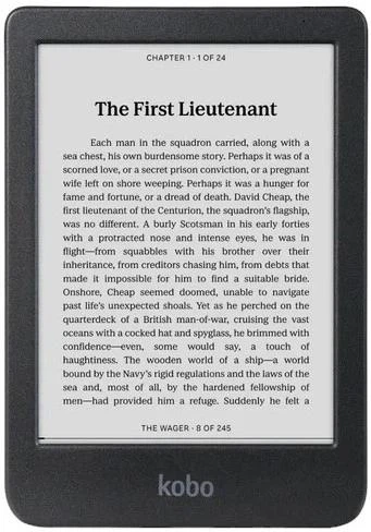 Електронна книга Kobo Clara BW 16GB - Фото 1 Електронна книга Kobo Clara BW 16GB - зображення 1