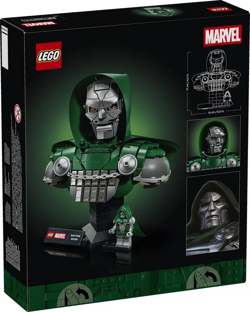 Конструктор Lego Super Heroes Бюст Доктора Дума 76345 - Фото 2 Конструктор Lego Super Heroes Бюст Доктора Дума 76345 - изображение 2