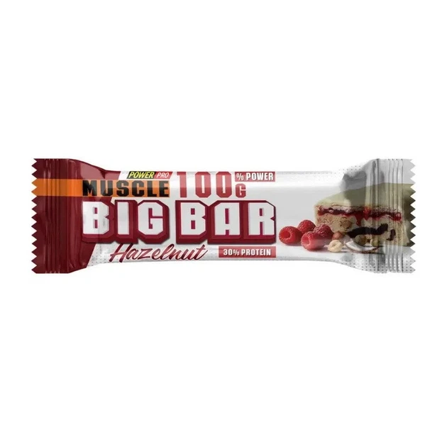 Батончик Big Bar Power Pro, лісовий горіх, 100 г - Фото 1 Батончик Big Bar Power Pro, лісовий горіх, 100 г - зображення 1