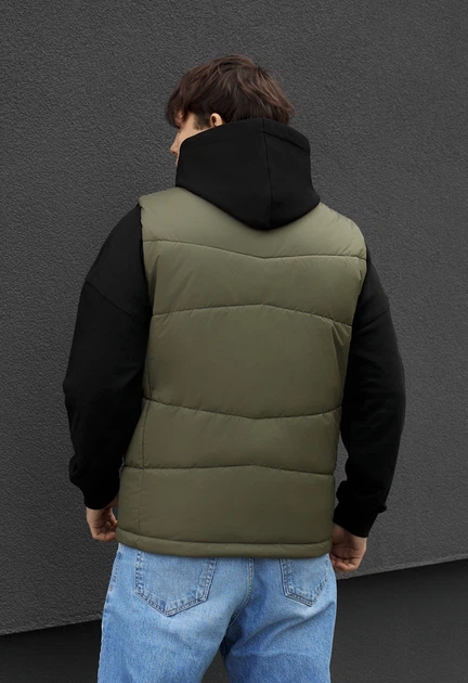Жилетка Мужская Стаф Оливковая С Логотипом Staff Fux Olive Logo XL (402519) - изображение 2