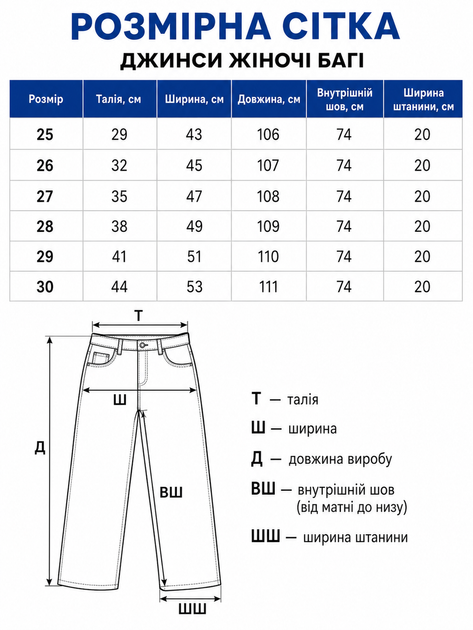 Женские джинсы Baggy коричневые варёные (BC5115) 25 - изображение 3