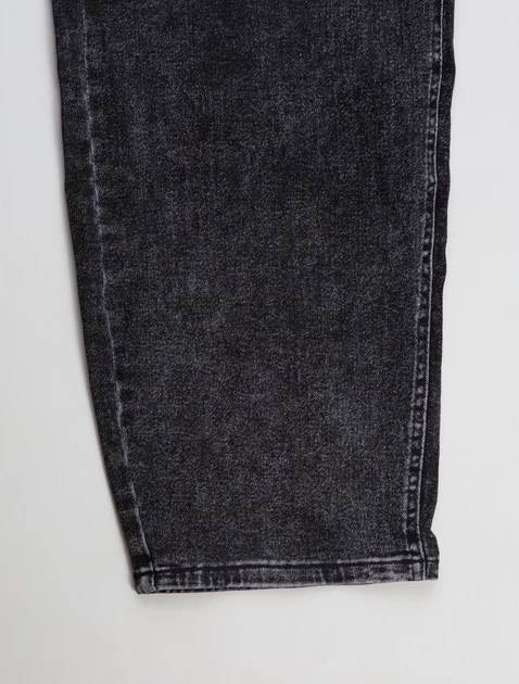 Женские серые джинсы Baggy варёные (BC3936) 29 - изображение 8