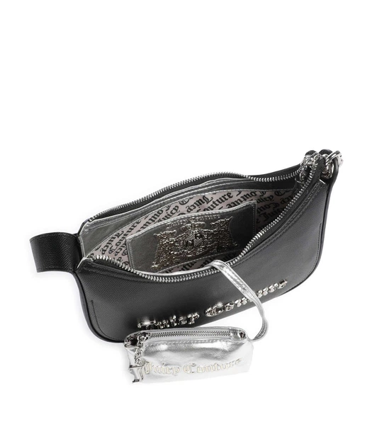 Жіноча сумка на плече JUICY COUTURE Jasmine S Shoulder Bag Imitation Leather BLACK BIJJM5335WVP-000 (152036) - зображення 7