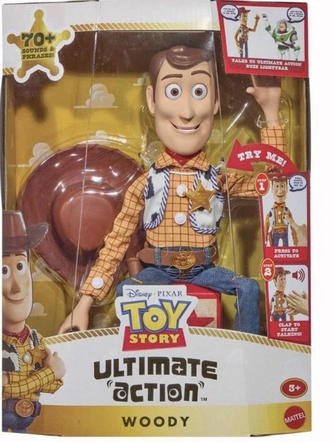 Игрушка История Игрушек 5 - Вуди Toy Story Disney Pixar 5 Ultimate Action Woody Figure Mattel - Фото 5 Игрушка История Игрушек 5 - Вуди Toy Story Disney Pixar 5 Ultimate Action Woody Figure Mattel - изображение 5