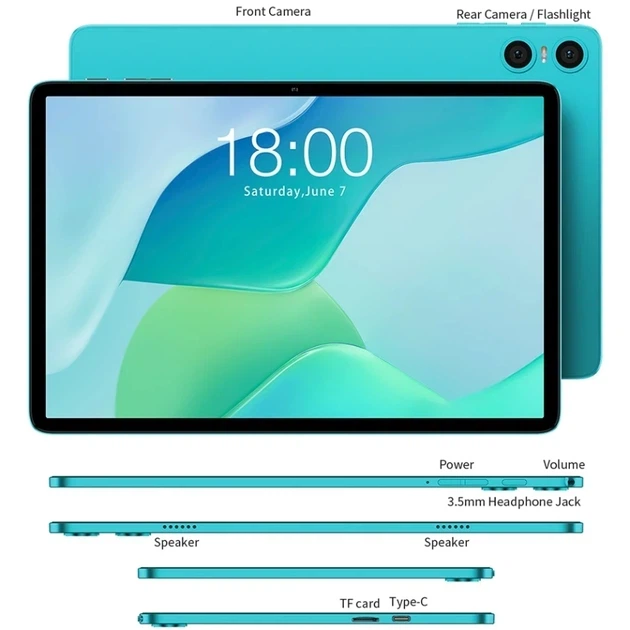 Планшет 10.1'' Teclast P33 3+6/34GB Android 15 Wi-Fi 6000 mAh - изображение 3