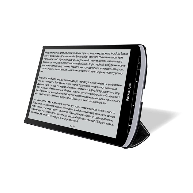 Обкладинка AIRON Premium PocketBook InkPad X 10.3 Чорний Екошкіра Чохол-книжка Протиударний - зображення 2