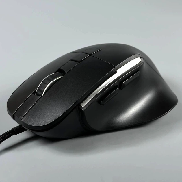 Мышь компьютерная проводная Jedel CP102 USB 1200-3600 DPI черная - изображение 4