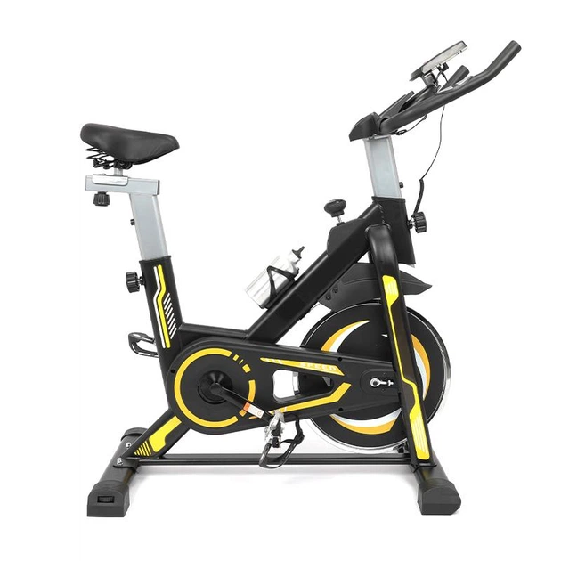 Велотренажер Everfit Spin Bike 118 с маховиком Желтый - изображение 5
