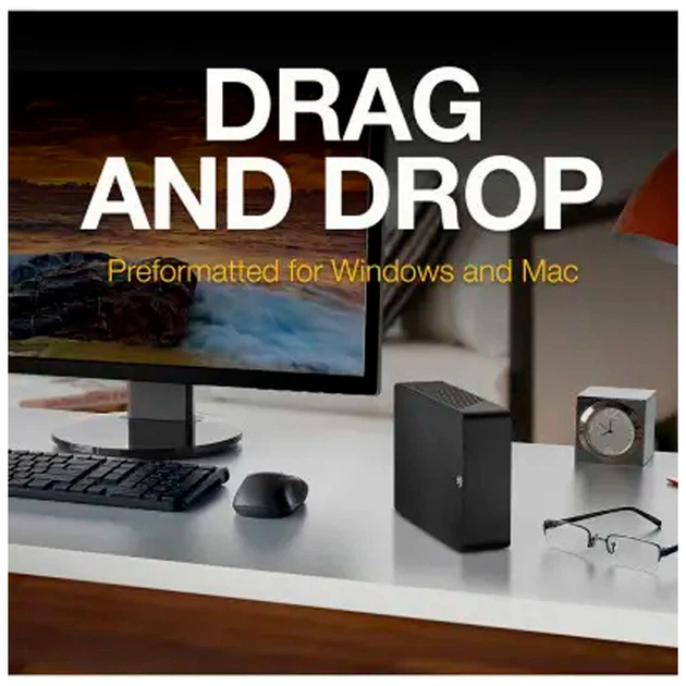 HDD-накопитель Seagate Expansion Desktop, 4 Тб., Черный - 368621 - изображение 5