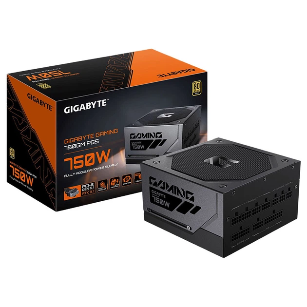 Блок питания для корпусов Gigabyte Gaming 750GM PG5, Черный - 759407 - изображение 7