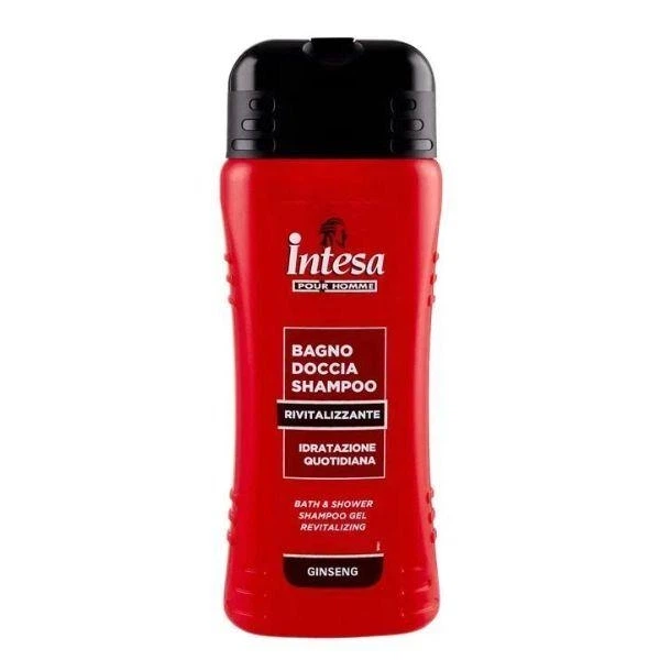 Шампунь-гель для душу Intesa Pour Homme Женьшень 500 мл - Фото 1 Шампунь-гель для душу Intesa Pour Homme Женьшень 500 мл - зображення 1