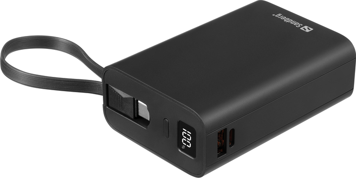 Powerbank Sandberg Connect 20000 mAh 20W PD Black (5705730421129) - obraz 2