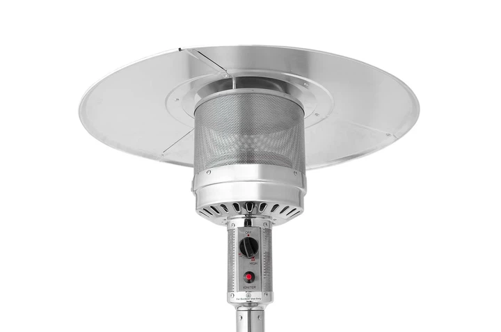 Газовый обогреватель GRILLI 777420 13 кВт нержавеющая сталь 219х85х85 см - Фото 8 Газовый обогреватель GRILLI 777420 13 кВт нержавеющая сталь 219х85х85 см - изображение 8
