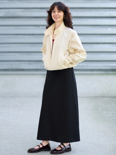 Ветровка женская Uniqlo 137122991 XL Молочная (1160335277) - изображение 3