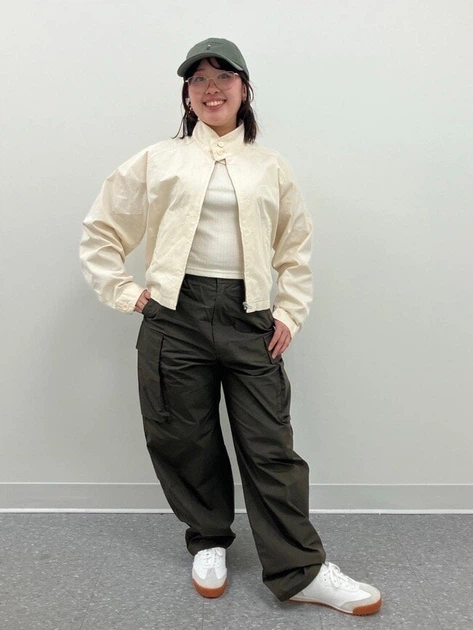 Ветровка женская Uniqlo 137122991 XL Молочная (1160335277) - изображение 4