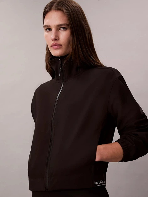 Ветровка женская Calvin Klein 94518933 L Черная (1161434433) - Фото 5 Ветровка женская Calvin Klein 94518933 L Черная (1161434433) - изображение 5