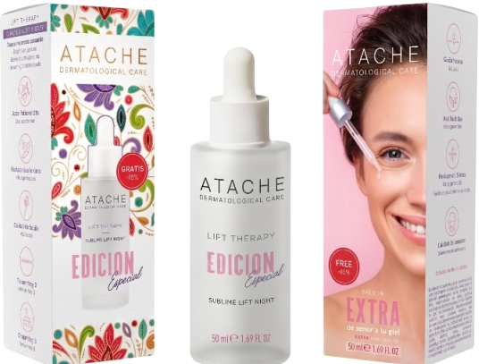 Serum do twarzy Atache Sublime Lift Night ujędrniający 50 ml (8430795071671) - Zdjęcie 1 Serum do twarzy Atache Sublime Lift Night ujędrniający 50 ml (8430795071671) - obraz 1