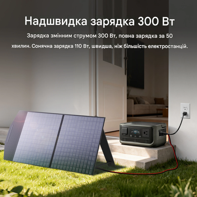 ALLPOWERS VOLIX P300 Портативная электростанция 300 Вт (пиковая мощность 600вт) - Фото 6 ALLPOWERS VOLIX P300 Портативная электростанция 300 Вт (пиковая мощность 600вт) - изображение 6