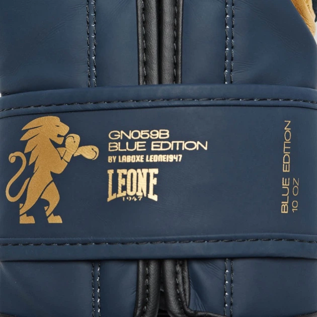 Боксерські рукавички Leone Mono Blue 14 ун. - изображение 6