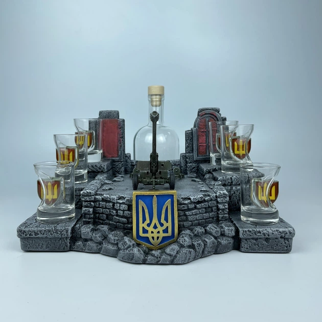 Сувенірний мінібар з моделлю гармати Мста-Б (11570) - Фото 1 Сувенірний мінібар з моделлю гармати Мста-Б (11570) - зображення 1