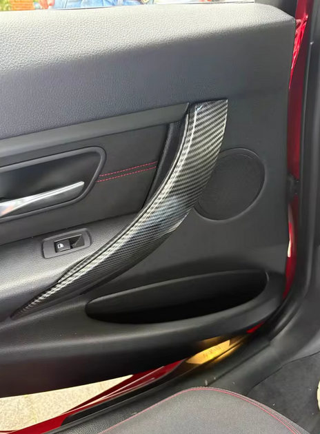 Комплект карбоновых ручек дверей и наружных накладок BMW F30 F31 F32 F33 F35 F80 F82 F83, 8 элементов - Фото 7 Комплект карбоновых ручек дверей и наружных накладок BMW F30 F31 F32 F33 F35 F80 F82 F83, 8 элементов - зображення 7
