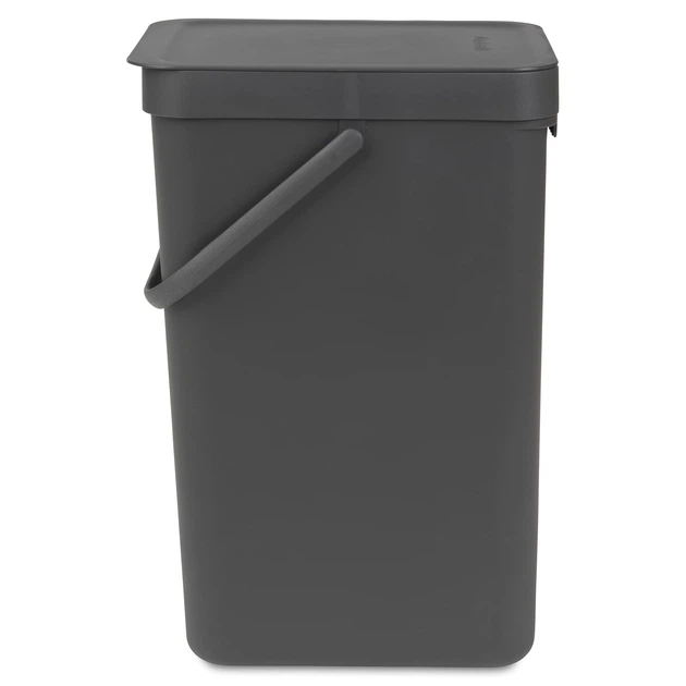 Ведро мусорное Brabantia Sort&Go 16 л серый 109966 (00800388) - изображение 2
