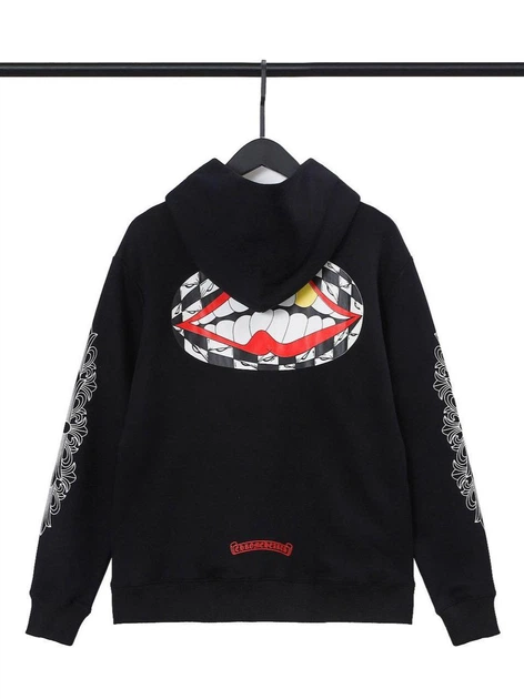 Худі Chrome Hearts демісезонне з капюшоном чорне XS (CHRH026) - Фото 1 Худі Chrome Hearts демісезонне з капюшоном чорне XS (CHRH026) - зображення 1