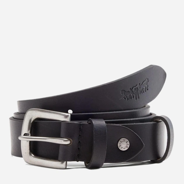 Ремень мужской из натуральной кожи Levi's 614675943 42 (126 см) Черный (1161586014) - Фото 1 Ремень мужской из натуральной кожи Levi's 614675943 42 (126 см) Черный (1161586014) - изображение 1