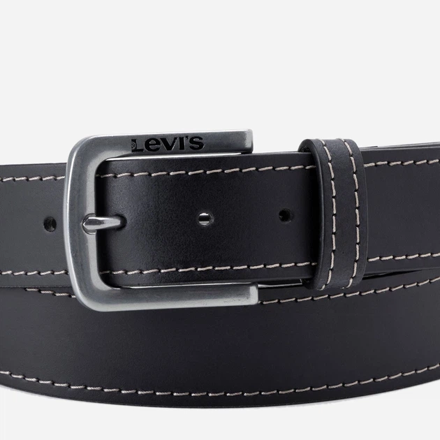 Ремень мужской из натуральной кожи Levi's 424323988 44 (129 см) Черный (1161588127) - Фото 2 Ремень мужской из натуральной кожи Levi's 424323988 44 (129 см) Черный (1161588127) - изображение 2