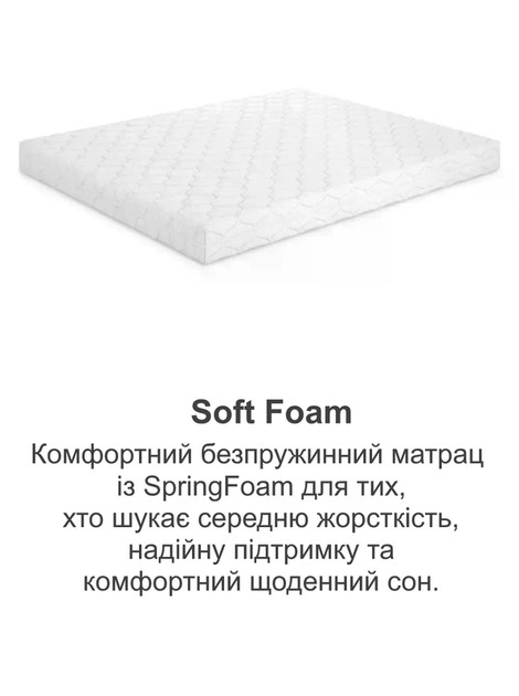 Ортопедический матрас Soft Foam 160х190 см - изображение 4